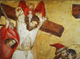The Crucifixion, c.1420 (detail) (tempera on wood)