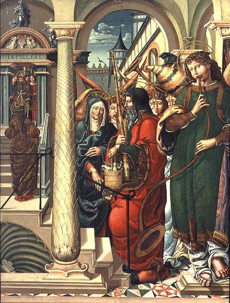 The Presentation of the Virgin in the Temple od Master of Sigena