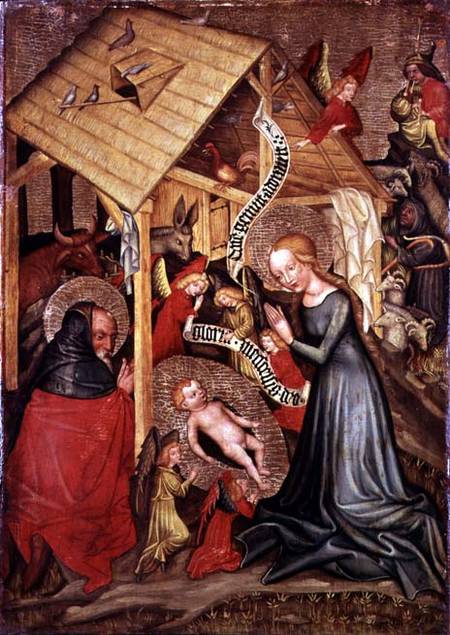 The Birth of Christ od Master of the Hohenfurt Calvary