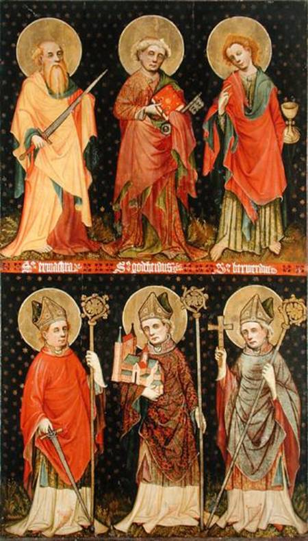 Six Saints od Master of the Holy Barefoot Altarpiece