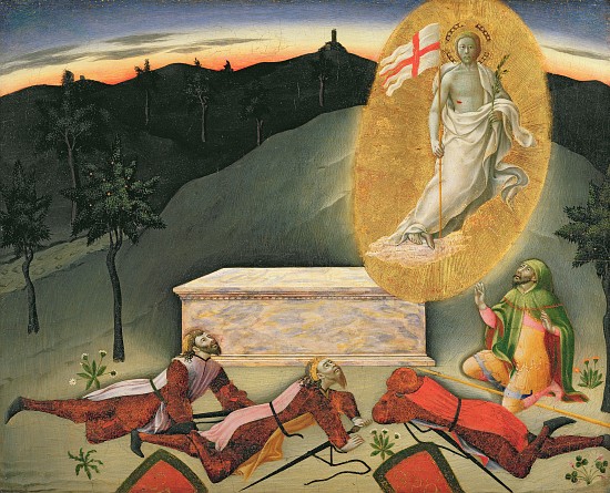 The Resurrection, 15th century od Master of the Osservanza