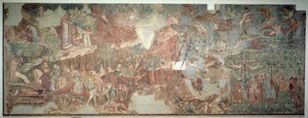 The Triumph of Death, c.1350 (fresco) od Master of the Triumph of Death