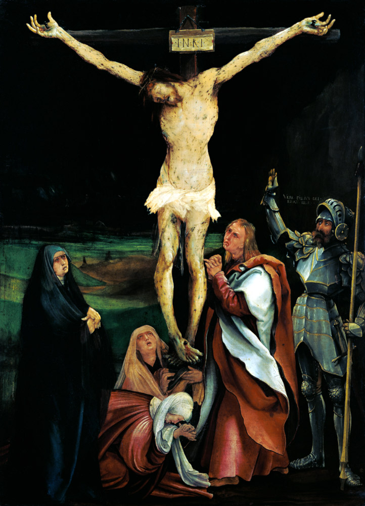 Crucifixion Christi od Mathias (Mathis Gothart) Grünewald