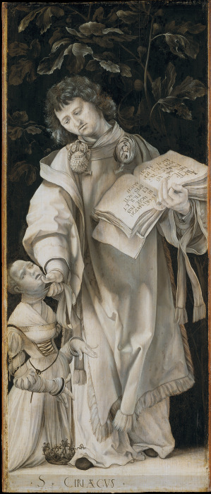 Saint Cyriacus od Mathis Gothart Nithart gen. Grünewald