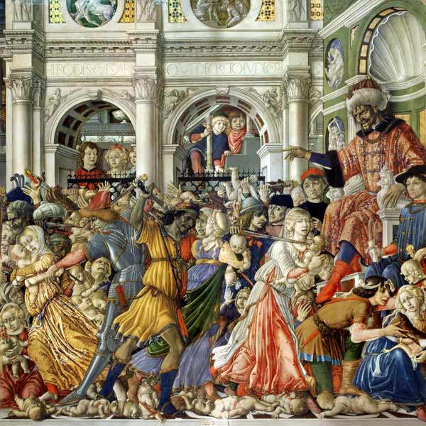 The Massacre of the Innocents od Matteo  di Giovanni di Bartolo