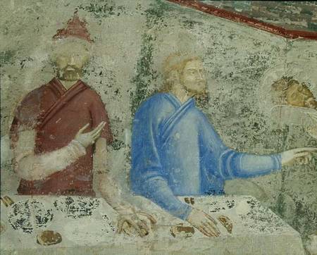 The Feast of Herod, detail from the chapel of St. Jean od Matteo Giovanetti