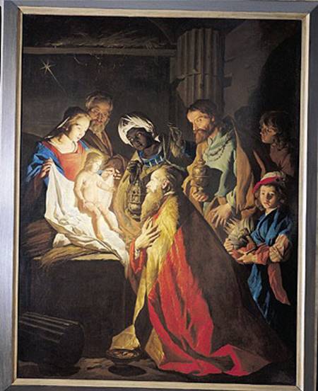 The Adoration of the Magi od Matthias Stomer