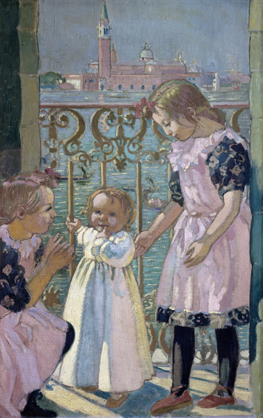 On a dress circle in Venice od Maurice Denis