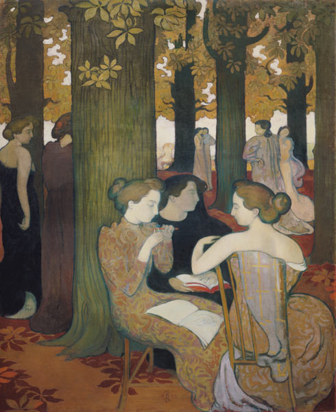 The Muses (or: In the park) od Maurice Denis