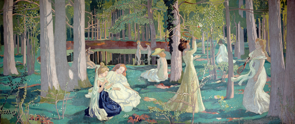The Badminton Players  od Maurice Denis