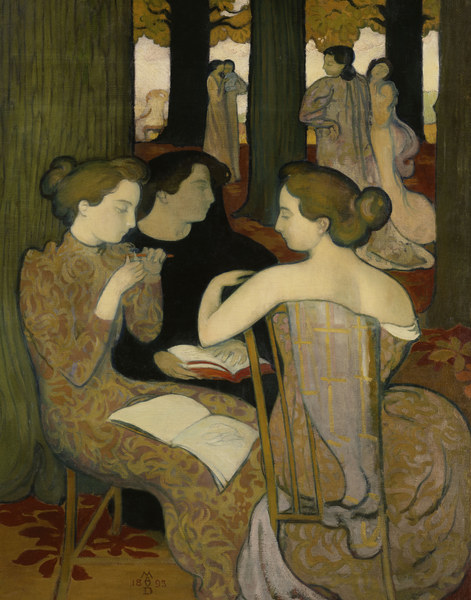 The Muses (Detail)  od Maurice Denis
