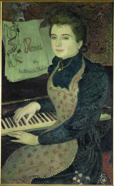 Marthe at th.Piano  od Maurice Denis