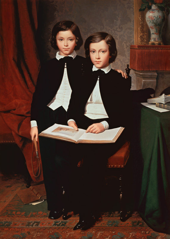 Two Brothers  od Maurice Leloir