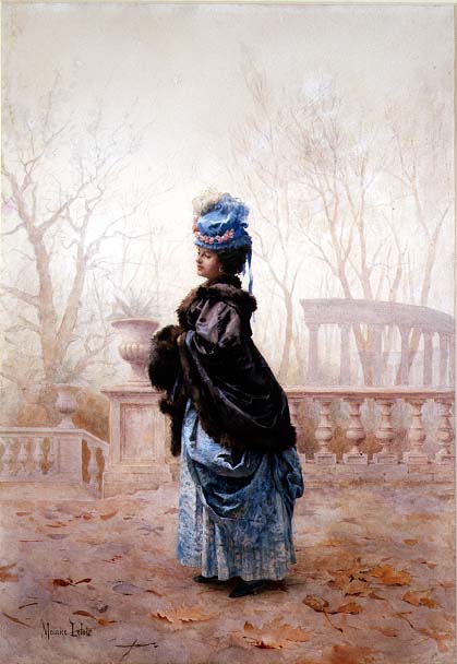 An Elegant Lady od Maurice Leloir