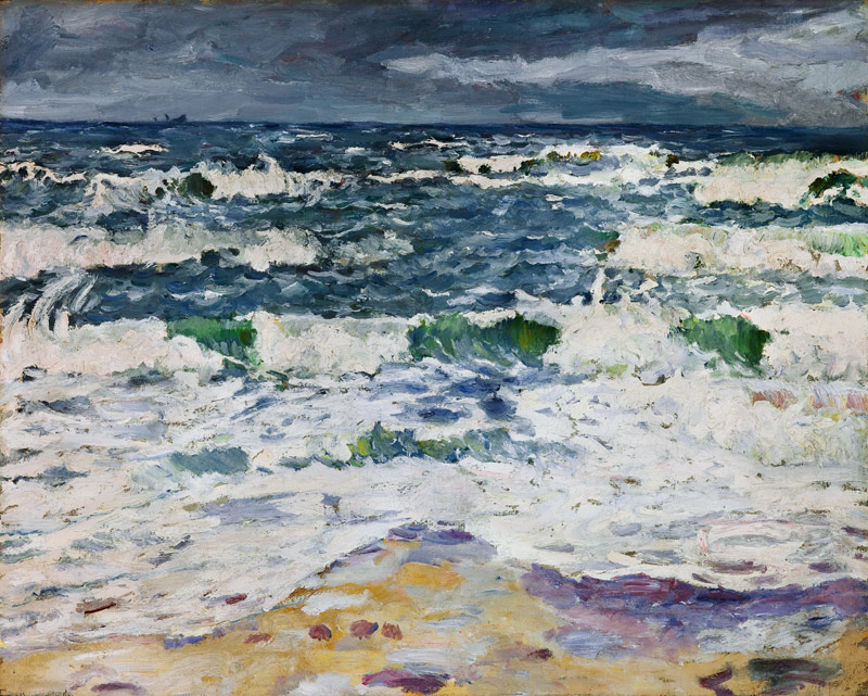 Gray Day at the Sea od Max Beckmann