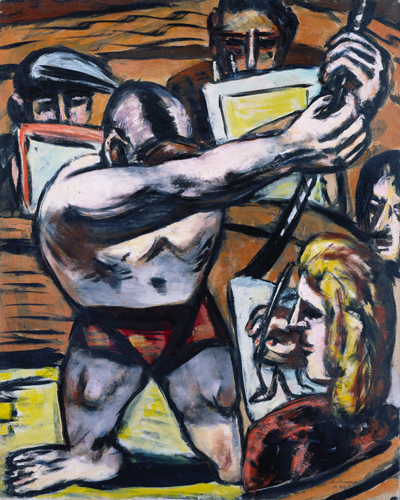 Akademie II. Painted in Amsterdam in the Autumn of 1944 od Max Beckmann