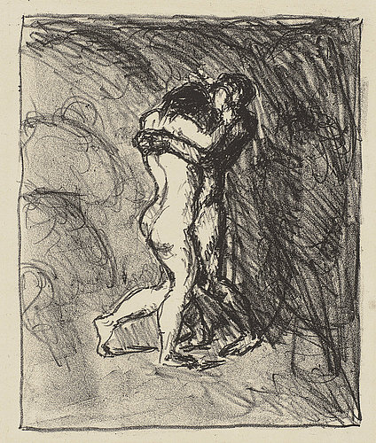 Das Wiederfinden (The recovery). 1909 od Max Beckmann