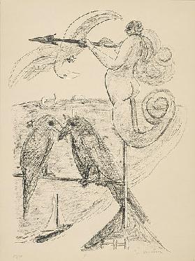 Day and Dream, Plate II - Weather-Vane (Wetterfahne).