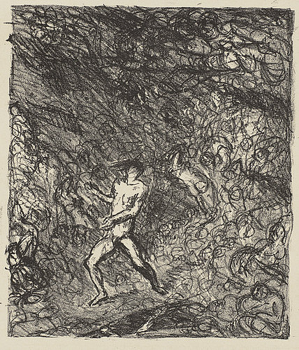 Orpheus in der Unterwelt (Orpheus in the Underworld). 1909 od Max Beckmann