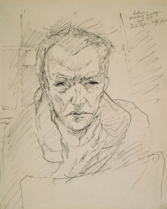Self-Portrait od Max Beckmann