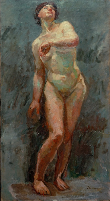 Female nude od Max Beckmann