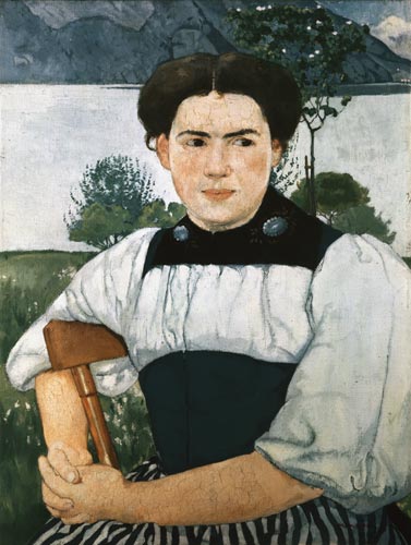 Portrait of a young inhabitant of Berne od Max Buri