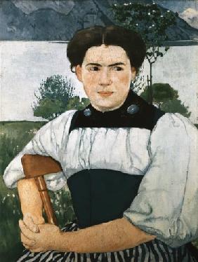 Portrait of a young inhabitant of Berne