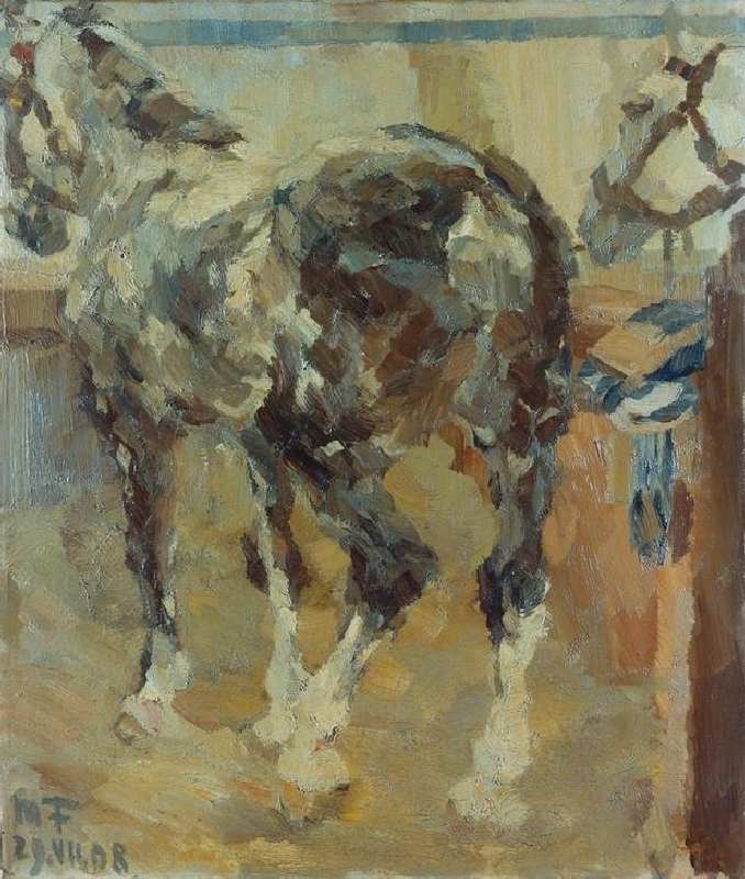 Dapple Grey Horse od Max Feldbauer