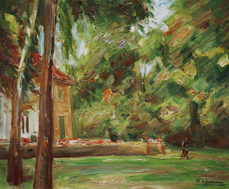 view out of the birchavenue od Max Liebermann