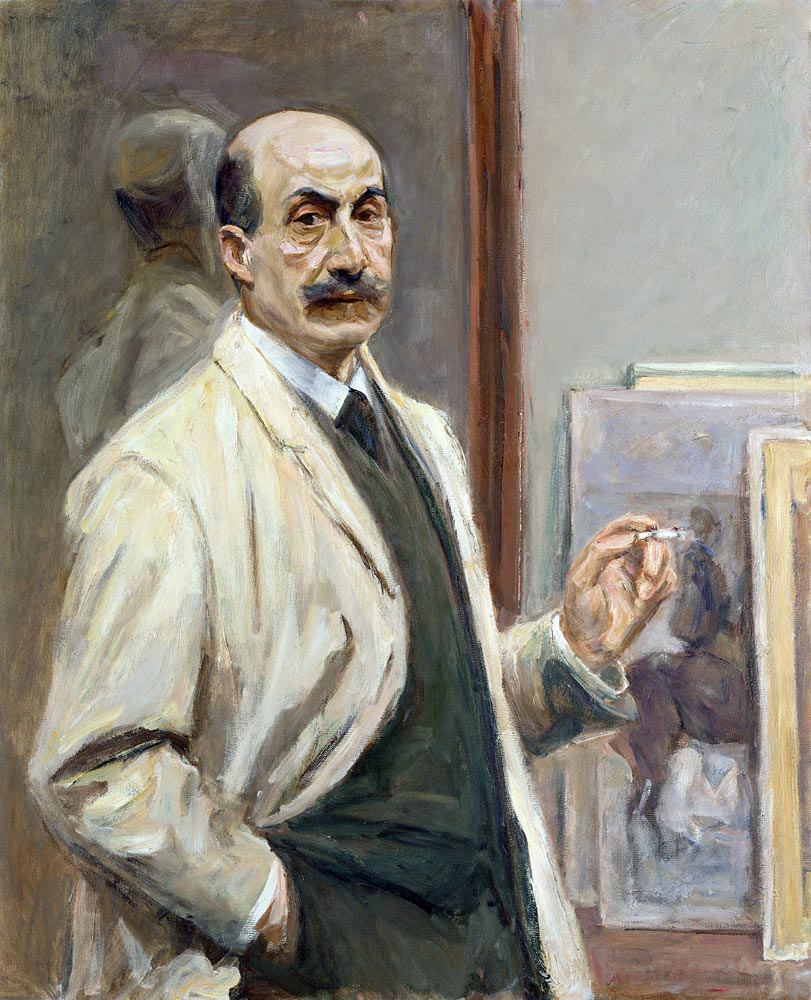 Liebermann , Self-portrait od Max Liebermann