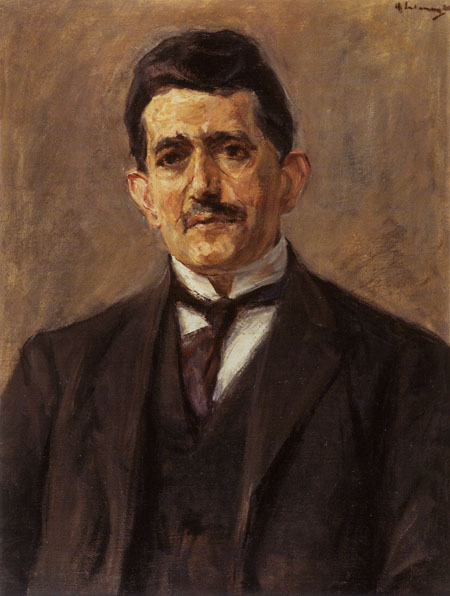 portrait of the publisher Bruno Cassirer od Max Liebermann
