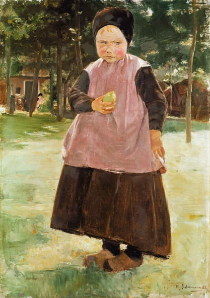 Eve, 1882 (oil on canvas) od Max Liebermann