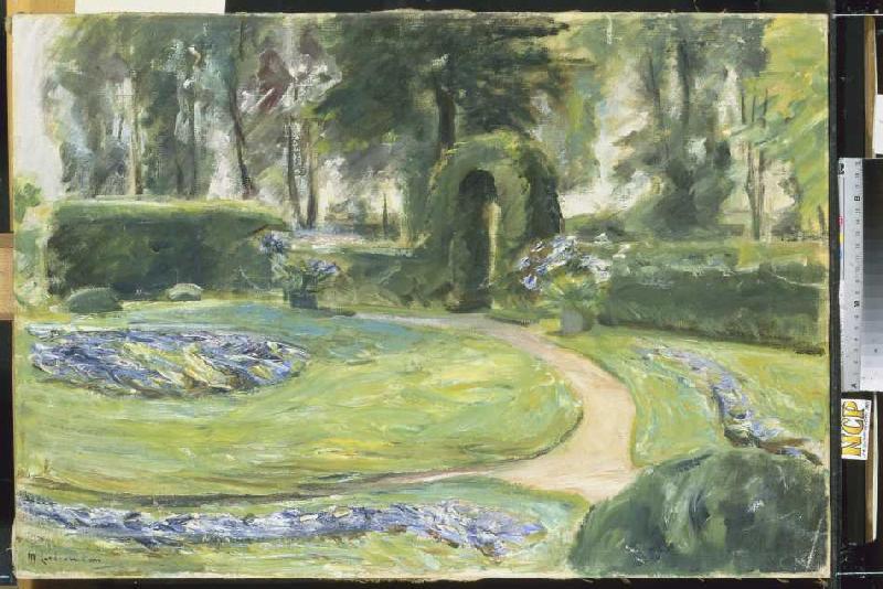 In the garden at the when lake od Max Liebermann