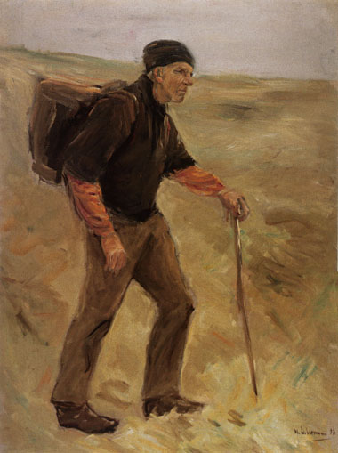 paceing farmer od Max Liebermann