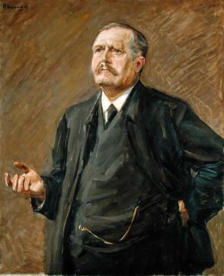 The Theologian and Social Politician, Friedrich Naumann (1860-1919) 1909 (oil on canvas) od Max Liebermann
