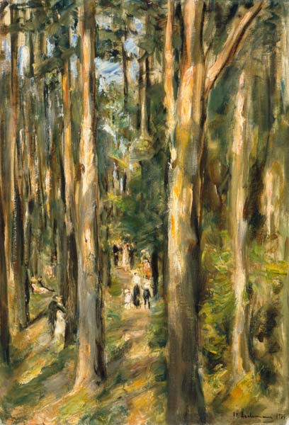 Woodland path od Max Liebermann