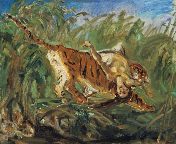 Tiger in the Jungle od Max Slevogt