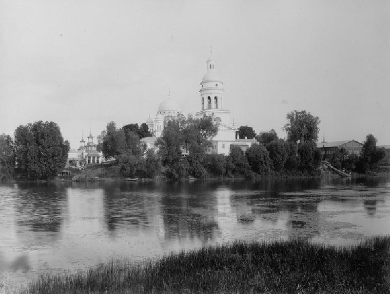 The Saviour Cathedral (the Old Fair Cathedral) in Nizhny Novgorod od Maxim Petrovich Dmitriev
