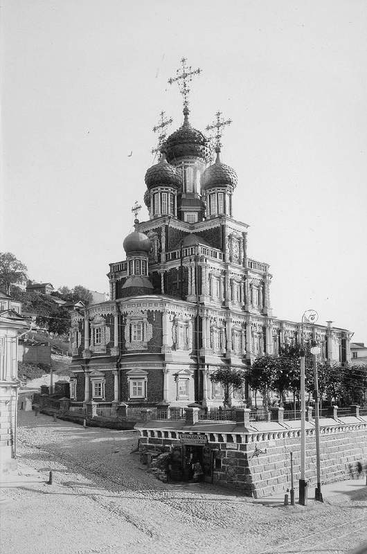 The Virgins Nativity Church (Stroganov Church) in Nizhny Novogorod od Maxim Petrovich Dmitriev