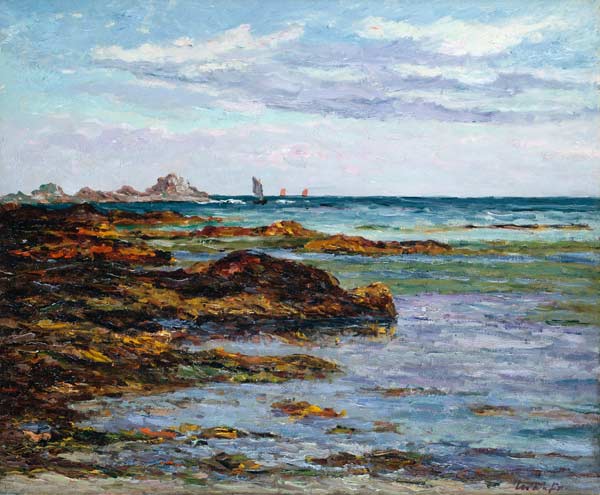 Die bretonische Küste. od Maxime Maufra