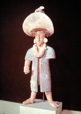 Standing masculine figure, from the cemetery on the Isle of Jaina, Campeche State