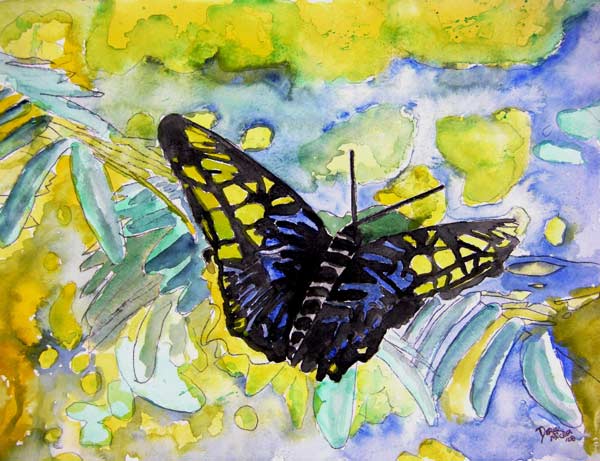 Abstrakt Butterfly od Derek McCrea
