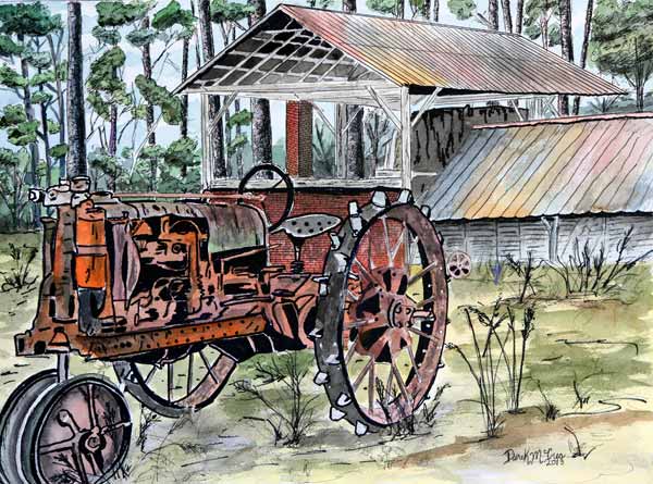 Farm tractor od Derek McCrea