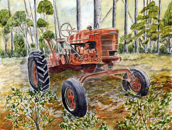 Old tractor od Derek McCrea