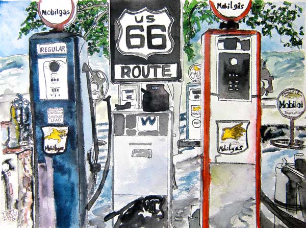 Route 66 od Derek McCrea