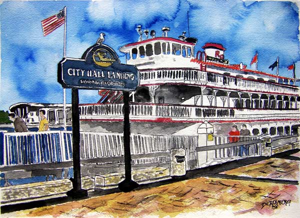 Savannah Queen River Boat od Derek McCrea