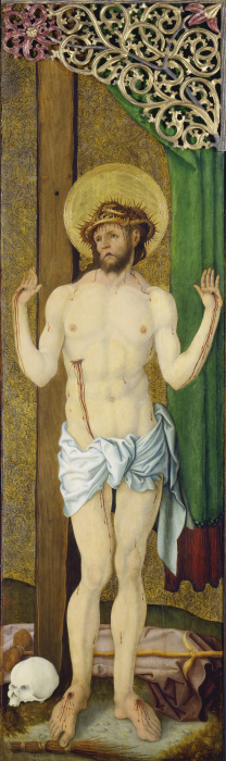 Christ as Man of Sorrows od Meister der Stalburg-Bildnisse