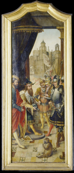 King David Receiving the Cistern Water of Bethlehem od Meister der von Grooteschen Anbetung