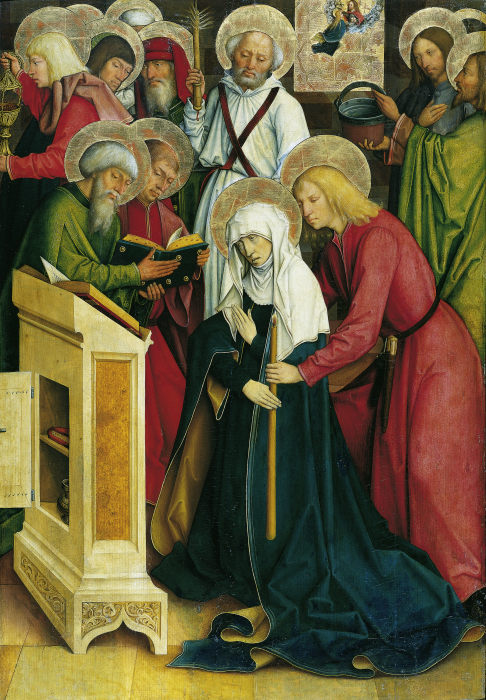 The Death of the Virgin od Meister des Pfullendorfer Altars