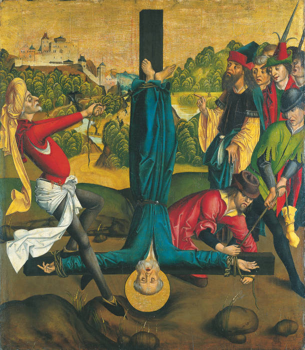 The Martyrdom of St Peter od Meister des Winkler-Epitaphs